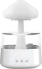 A white humidifier shaped like a mushroom. Voir les images du produit