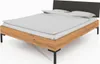 Bett Seiba 1 Sonderlänge 140x210 Kernbuche massiv Produktbild-Vorschau 1