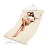 QLS dvojitá houpací síť s polštářem 200x150 cm pro 2 osoby Náhled obrázku produktu 1