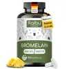 Bromelain Kapseln Hochdosiert 500 mg, 150 Kapseln - RAIBU Produktbild-Vorschau 1
