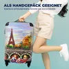 MuchoWow® Koffer Handgepäck Trolley Rollkoffer Kleine Produktbild-Vorschau 4