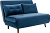 2-Sitzer Schlafsofa in Velours flaschengrün - URIBIA Produktbild-Vorschau 10