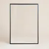Rechteckiger Wandspiegel AXION, 60 x 40 cm, schwarz Produktbild-Vorschau 3