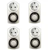 4er Set Zeitschaltuhr Analog Timer Steckdose mit Produktbild-Vorschau 1