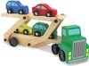Melissa & Doug - Autotransporter aus Holz - Spielset Produktbild-Vorschau 3