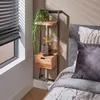 AnLi Style Nachttisch, massive Holzkonstruktion, Modell XS Produktbild-Vorschau 2