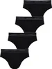 NUR DER Herren Slip 4-Pack 3D-Flex Classic - schwarz - Produktbild-Vorschau 1