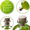 18 Glasflaschen 500 ml leer zum selbst Befüllen mit Korken Produktbild-Vorschau 4