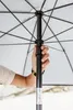 VirtuFit parasol plażowy z ekranem przeciwwiatrowym 160 cm Podgląd zdjęcia produktu 6