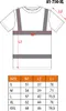 T-shirt ad alta visibilità a maniche corte in due colori Anteprima dell’immagine prodotto 3