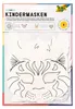 Folia 23204 Masque pour enfant blanc 6 pièces(T) Voir les images du produit 1