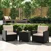 Set da giardino in rattan KOMFOTTEU, composto da 3 pezzi, Anteprima dell’immagine prodotto 9