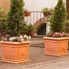 BAMA Pot de fleurs VITE QUADRATO, terre cuite Voir les images du produit 4