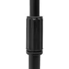 A close-up of a black adjustable knob on a black pole, likely part of a stand. Podgląd zdjęcia produktu