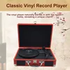Vinylový gramofon, 3rychlostní gramofon s vestavěnými Náhled obrázku produktu 2