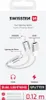 SWISSTEN CHARGING AUDIO ADAPTER TEXTILE LIGHTNING (męski) / Podgląd zdjęcia produktu 2