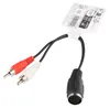 Goobay 50004 cable de audio 0,2 m DIN (5-polig) 2 x RCA Produktbild-Vorschau 5