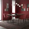 ML-Design stoličky do jedálne sada 2 červených kuchynských Náhľad obrázku produktu 10