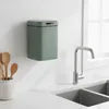 Relaxdays Kosz na śmieci do łazienki, montaż na ścianie, 3 Podgląd zdjęcia produktu 2