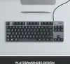 Logitech K835 TKL, Clavier ,gris/noir, GX Red Switches, Voir les images du produit 1