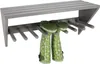 Esschert Design - Portastivali da parete grigio; CF49G Anteprima dell’immagine prodotto 1