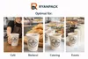 RyanPack Doppelwandige Pappbecher 360 ml – To Go Produktbild-Vorschau 2