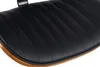 Chaise de bar en simili-cuir Clawson noir - noyer/noir Voir les images du produit 4