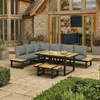 Flieks Gartenlounge-Set 6-tlg., Gartensofa mit Produktbild-Vorschau 2