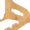 Relaxdays Weinregal mit Glashalter, 4 Flaschen & Gläser, Produktbild-Vorschau 5