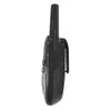 A side view of a black walkie-talkie with a clip attached. Náhled obrázku produktu
