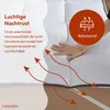 CASABEL Zachte Matras Topper 120 x 195 cm Ademende Productafbeelding-voorbeeld 5