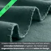 Eco Fleecedecke dunkelgrün aus 100% recyceltem Material + Produktbild-Vorschau 4