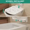 DERW Toilettendeckel WC Sitz mit Absenkautomatik, Klodeckel Produktbild-Vorschau 8