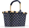 reisenthel Einkaufskorb carrybag Korb Tasche metallic dots Produktbild-Vorschau 1