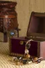 Klebefolie Möbel 45x100 cm - Velour Bordeaux - Möbelfolie Produktbild-Vorschau 3