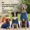 Betz Hundehandtuch Mantel aus Baumwolle mit Klettverschluss Produktbild-Vorschau 2