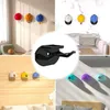 Selbstklebende Hut-Organizer, 12 Stück, schwarz/weiß, für Wandmontage Productafbeelding-voorbeeld