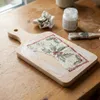 Deska drewniana  tradycyjna DO KROJENIA z rączką 28 x 12 cm Podgląd zdjęcia produktu 10