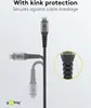 Goobay 49270 lightning cable 0.5 m Black, Grey Anteprima dell’immagine prodotto 5