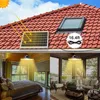 LED Solarlampe Außen Solar Pendelleuchte IP65 Wasserdichte Produktbild-Vorschau 3