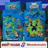 A collage of Minecraft-themed bedding sets, featuring characters and game elements. Náhled obrázku produktu