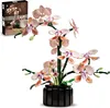 866PCS Orchidee Blumen Klemmbausteine Pflanzen Bausteine Produktbild-Vorschau 1