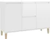 Kredens biały wysoki połysk 103,5x35x70 cm materiał Podgląd zdjęcia produktu 1