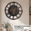 COSTWAY Große Wanduhr, 68 cm Zahnraduhr mit Produktbild-Vorschau 7