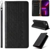 Puzdro s magnetickým popruhom pre Samsung Galaxy S23+ Black Náhľad obrázku produktu 4