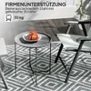 Outsunny Beistelltisch klappbar Gartentisch Ø46 x 53 cm Produktbild-Vorschau 5