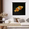 MuchoWow® Wandteppich Wandbehang Fisch - Linie - Schwarz Produktbild-Vorschau 2