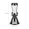 Relaxdays Colonnina per birra con 3 rubinetti, 4 l, Anteprima dell’immagine prodotto 4