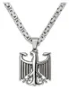 Edelstahl Halskette mit Bundesadler Anhänger, Länge  - Produktbild-Vorschau 1