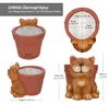 Übertopf Chrissi Katze Blumen Pflanzen Magnesiumoxid innen Produktbild-Vorschau 7